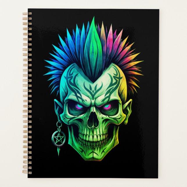 Agenda Crânio Tribal (Frente)