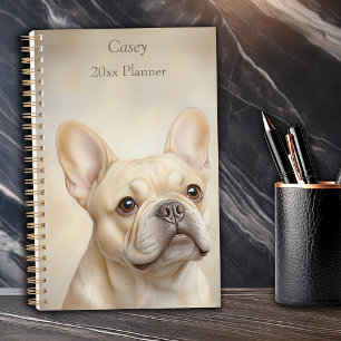 Agenda Cream Frenchie Portrait Personal