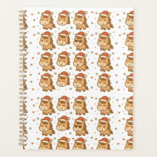 Agenda Create a cute horse wearing a tiny Christmas hat