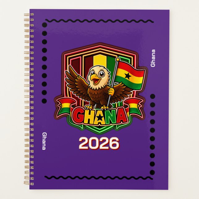 Agenda Crianças do Gana (Frente)