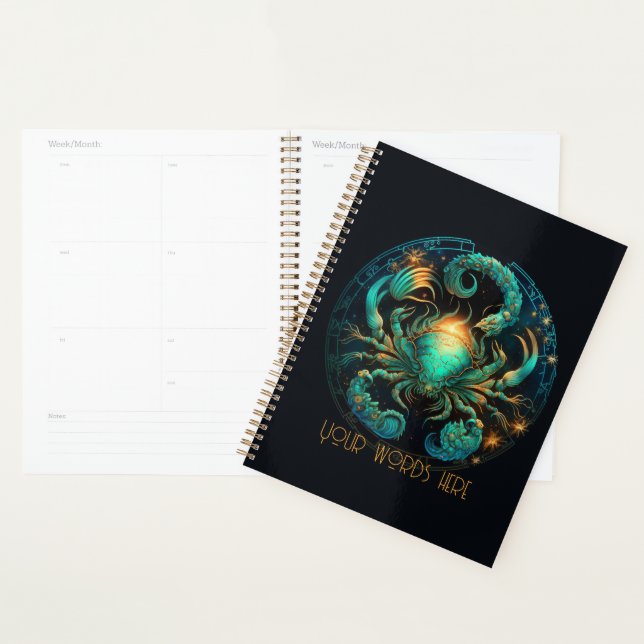 Agenda Crie o seu Cancer Celestial Zodiac (Exibição)
