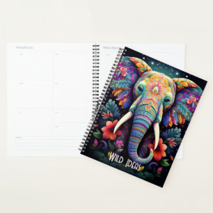 Agenda Crie seu próprio animal espiritual de elefante Tot