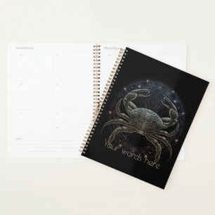 Agenda Crie seu próprio Cancer de astrologia mística Zodi