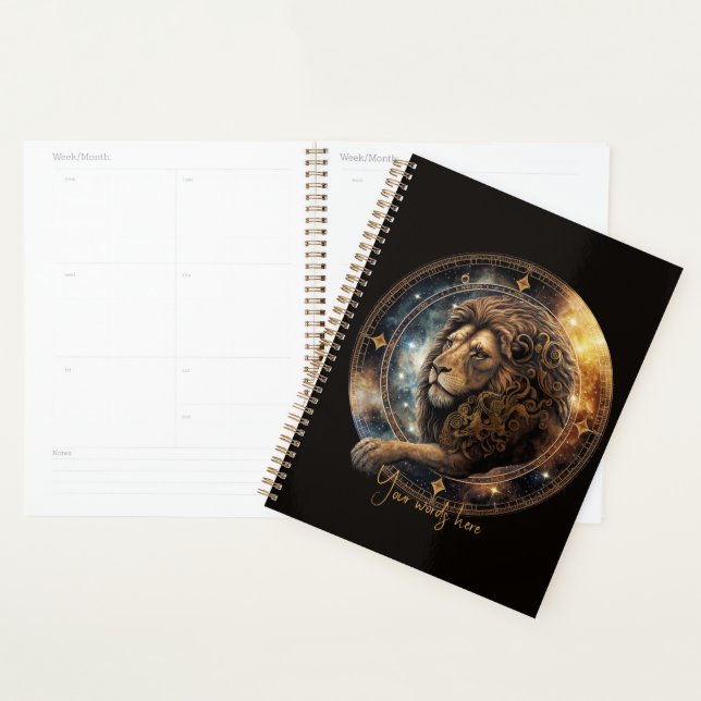 Agenda Crie seu próprio Celestial Leo Zodiac (Exibição)