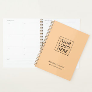 Agenda Crie Seu Próprio Logotipo Personalizado Promoção