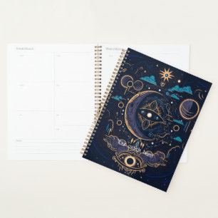 Agenda Crie seu próprio Lunar Celestial Místico