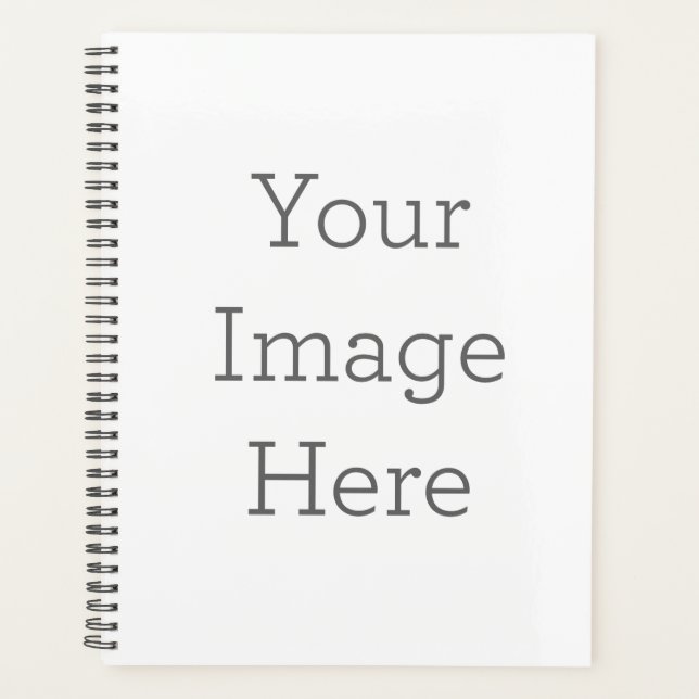 Padrão (21,59 x 27,94 cm), Duro Capa, Preta Agenda (Frente)