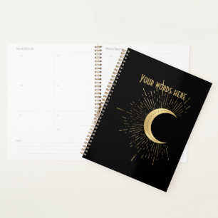 Agenda Crie seu próprio Tarô Dourado da Lua da Arcana