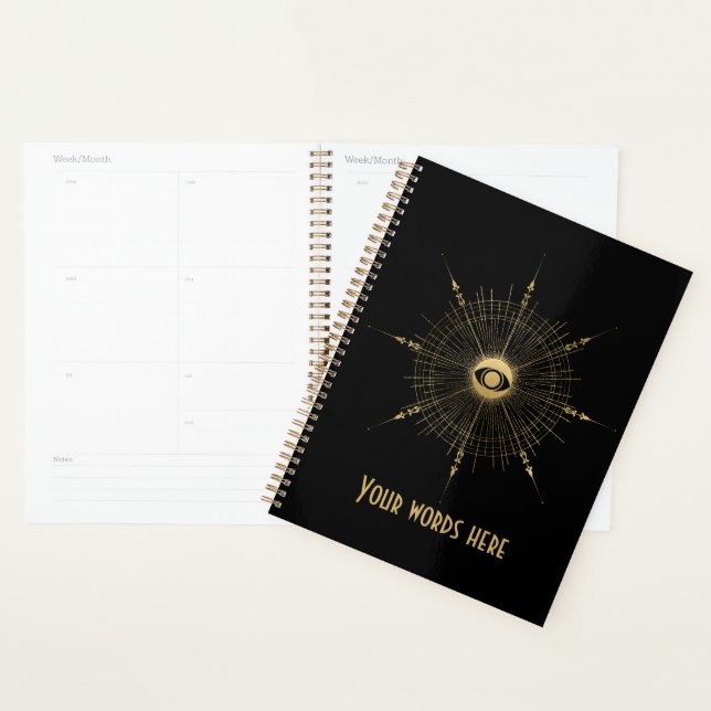Agenda Crie seu próprio Tarot Dourado da Roda Arcana (Exibição)