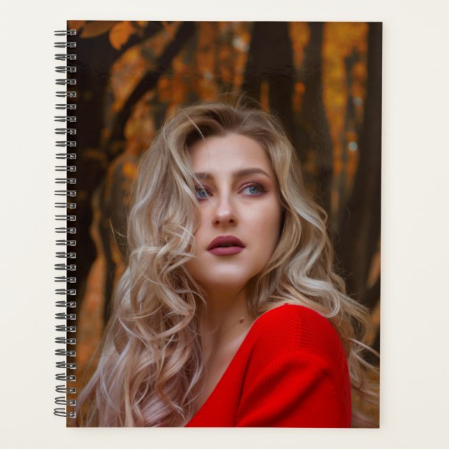 Agenda Crie simplesmente o seu próprio com uma foto (Frente)