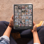 Agenda Crie sua própria colagem de fotos 30 vezes por ano<br><div class="desc">Planejador anual de colagem de fotos personalizado 30. Este organizador de redes de 30 imagens é o presente perfeito para alguém manter sua vida em ordem! Basta personalizar usando o modelo fornecido e carregar trinta das suas fotos favoritas.</div>