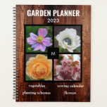 Agenda Crie sua própria foto do jardim russo<br><div class="desc">Crie seu próprio planejador de fotos do jardim russo. Você pode personalizá-lo e adicionar suas próprias fotos na frente,  adicionar seu monograma,  texto e ano.</div>