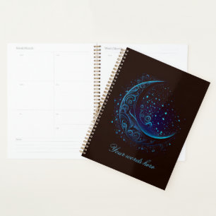 Agenda Crie sua própria Lua Azul de Árvore Magia