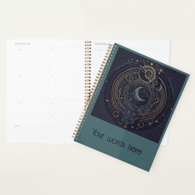 Agenda Crie suas próprias luas Abstrato Celestiais (Exibição)