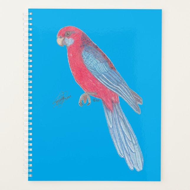 AGENDA CRIMSON ROSELLA (Frente)