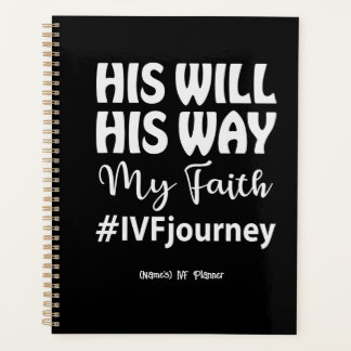 Agenda Cristão Personalizado "Sua Vontade" IVF/Infertilid