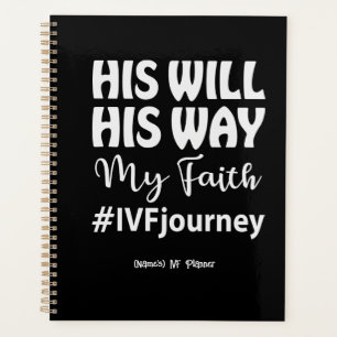 Agenda Cristão Personalizado "Sua Vontade" IVF/Infertilid