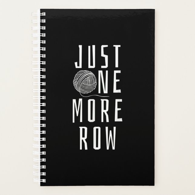 Agenda Crocheting Engraçado Dizendo Aranha (Frente)