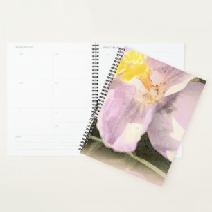 Agenda Crocus Flower Watercolor Painting