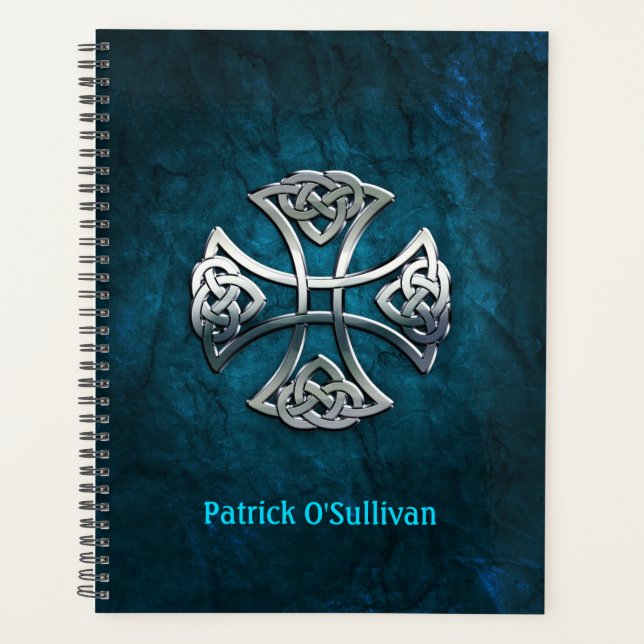 Agenda Cruz Celta Personalizada (Frente)