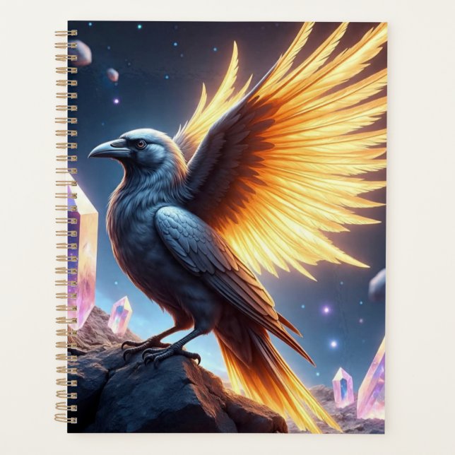 Agenda Crystal Fire Raven (Frente)