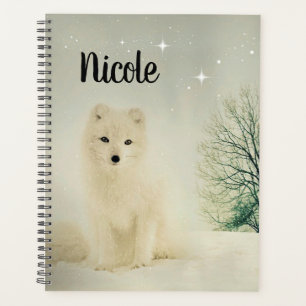 Agenda Cubo Lobo Branco