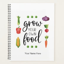 Cultive Sua Própria Comida Aquarela Jardineiro Per