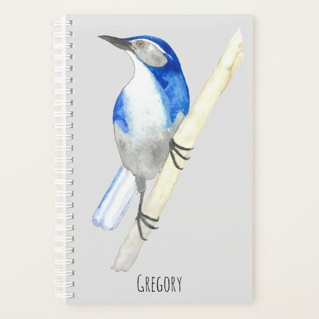 Agenda Custom California Scrub Jay (Frente)
