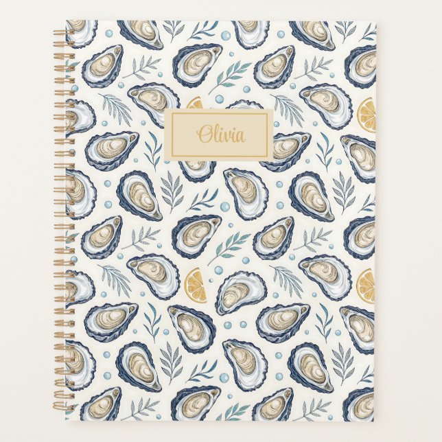 Agenda Custom Elegant Marine Oysters (Frente)