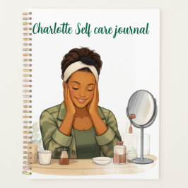 Agenda Custom name Self care journal 