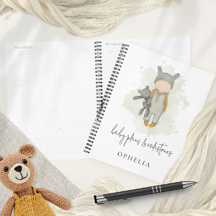 Agenda Cute Boho Beba Planeja Etapas