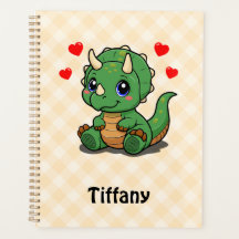Cute Dinosaur Planner – Adicionar Nome