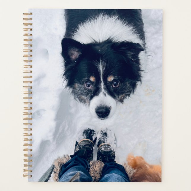 Agenda Cute Dog Spiral Planner (Frente)