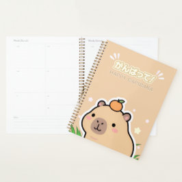 Agenda Cute Kawaii Capybara Planner