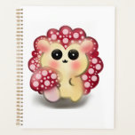 Agenda Cute Kawaii Red Mushroom Hedgehog Toadstool Art<br><div class="desc">Add a touch of forest magic to your day with this incredibly cute Mushroom Hedgehog design! This adorable woodland hybrid character features a glossy red toadstool cap with pink dots and big, sweet anime-style eyes. This kawaii illustration perfectly captures the trendy cottagecore and fairycore aesthetics. It makes a wonderful gift...</div>