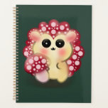 Agenda Cute Kawaii Red Mushroom Hedgehog Toadstool Art<br><div class="desc">Add a touch of forest magic to your day with this incredibly cute Mushroom Hedgehog design! This adorable woodland hybrid character features a glossy red toadstool cap with pink dots and big, sweet anime-style eyes. This kawaii illustration perfectly captures the trendy cottagecore and fairycore aesthetics. It makes a wonderful gift...</div>