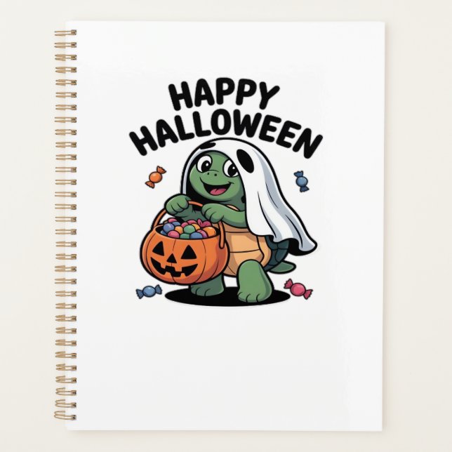 Agenda Cute Turtle Ghost Costume � Adorable Halloween Tri (Frente)