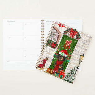 Agenda Dachshund Dog Christmas