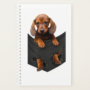 Agenda Dachshund In My Pocket Weiner Dog