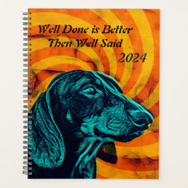 Agenda Dachshund Planner Calander