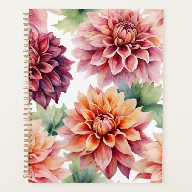 Agenda Dahlia Painting (Frente)
