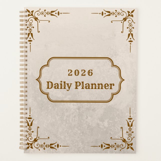 Agenda Daily Planner 2026 (Frente)
