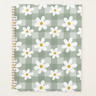 Agenda Daisy Days Planner - Gingham Verde