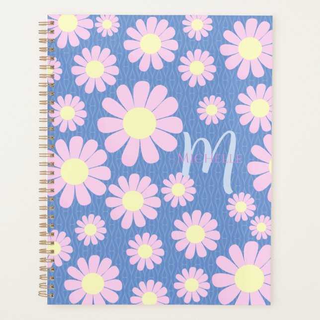 Agenda Daisy Pink Blue (Frente)