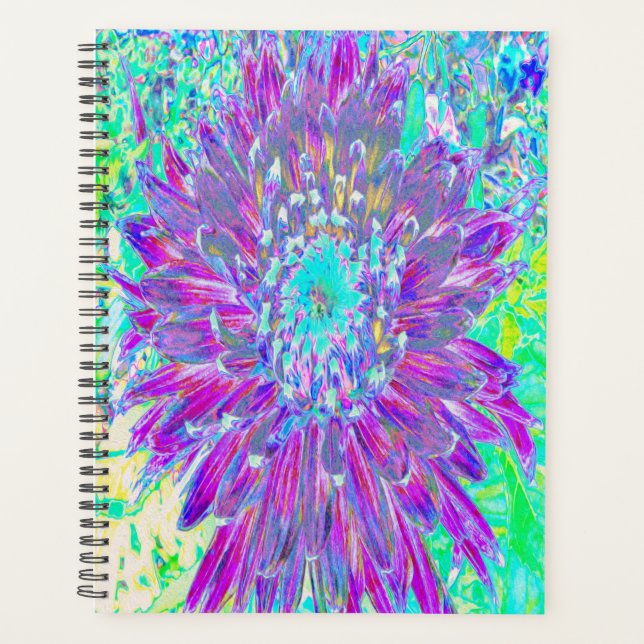 Agenda Dália Azul-Roxo e Ovo de Robin (Frente)