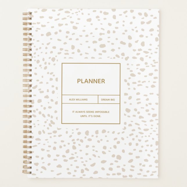 Agenda Dalmaciano Planner (Frente)