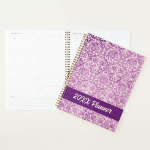 Agenda Damasco Rosa Púrpura