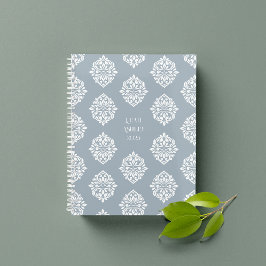 Agenda Damask Ambience Cadet Blue 2026