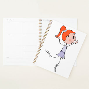 Agenda Dançando Princesa Cute Ballerina Stick