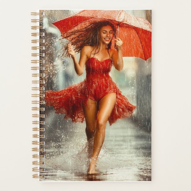 Agenda Dançar Na Chuva (Frente)